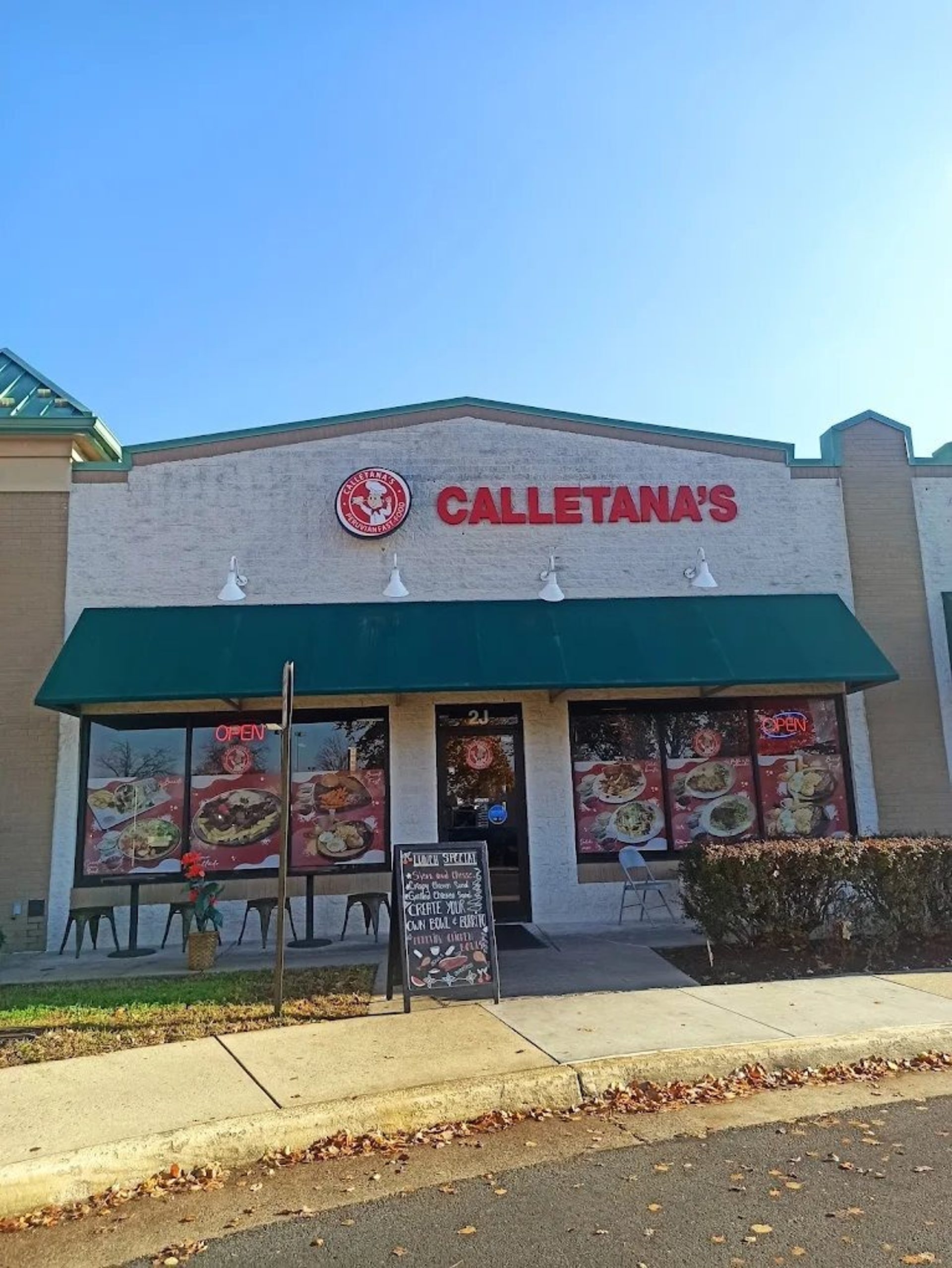 Welcome to Calletana's Peruvian Chicken & Cuisine