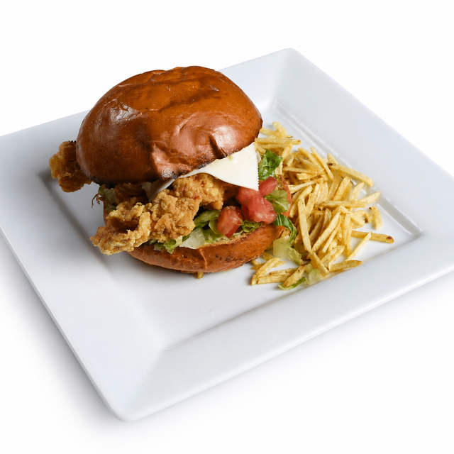 Crispy Chicken Sandwich.